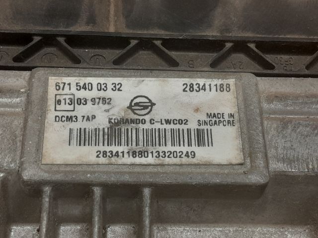 bontott SSANGYONG KORANDO Motorvezérlő