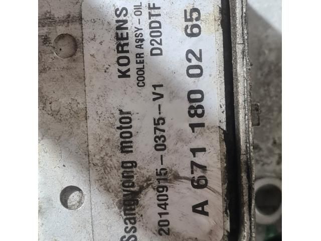 bontott SSANGYONG KORANDO Olajhűtő