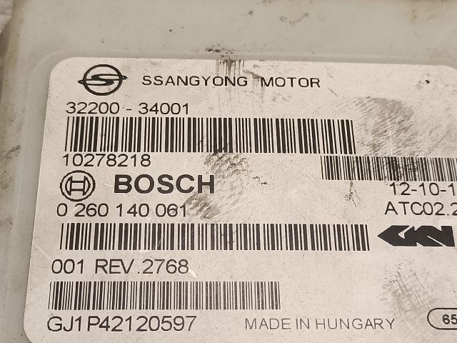 bontott SSANGYONG KORANDO Elektronika (Magában)