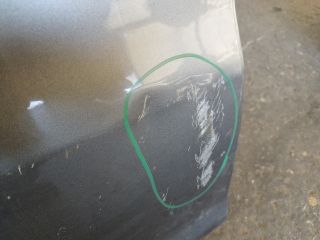 bontott SSANGYONG KORANDO Jobb hátsó Ajtó (Üres lemez)