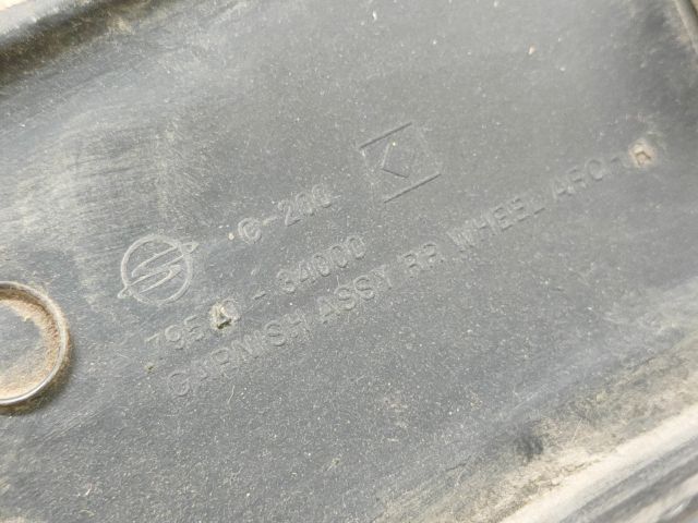 bontott SSANGYONG KORANDO Jobb hátsó Sárvédő Díszléc