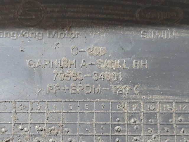 bontott SSANGYONG KORANDO Jobb Küszöb