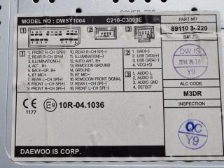 bontott SSANGYONG KORANDO Rádió / CD