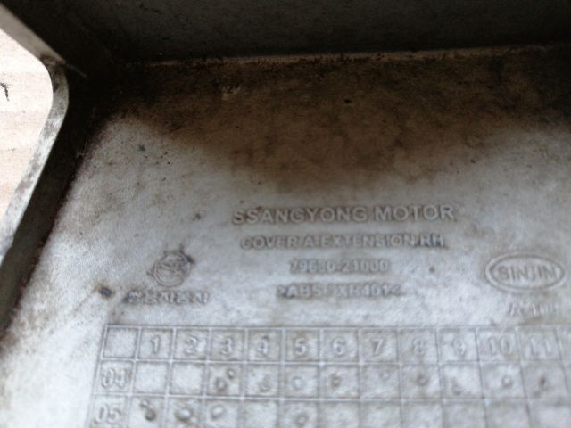 bontott SSANGYONG KYRON Jobb hátsó Lámpakeret