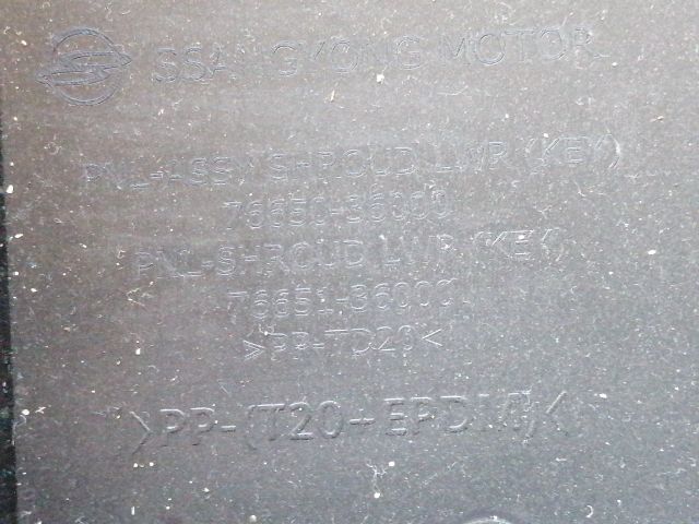 bontott SSANGYONG MUSSO Alsó Kormányoszlop Burkolat