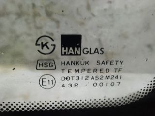 bontott SSANGYONG MUSSO Bal C Oszlop Oldalablak Üveg