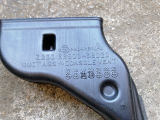 bontott SSANGYONG MUSSO Bal Szellőző