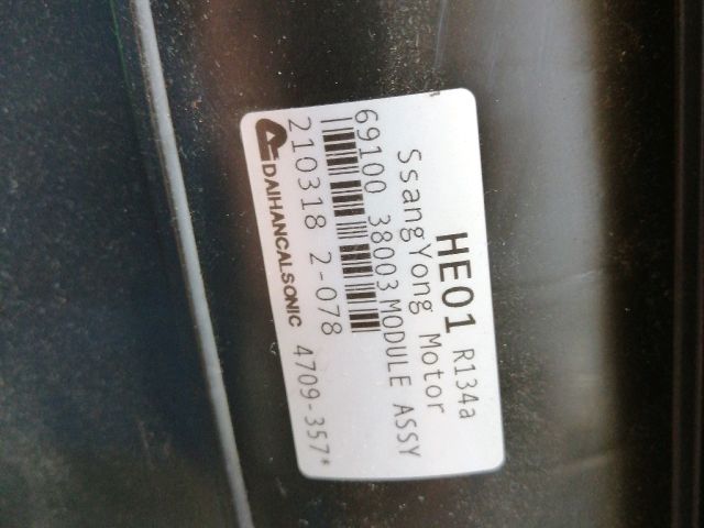 bontott SSANGYONG MUSSO Fűtés Box