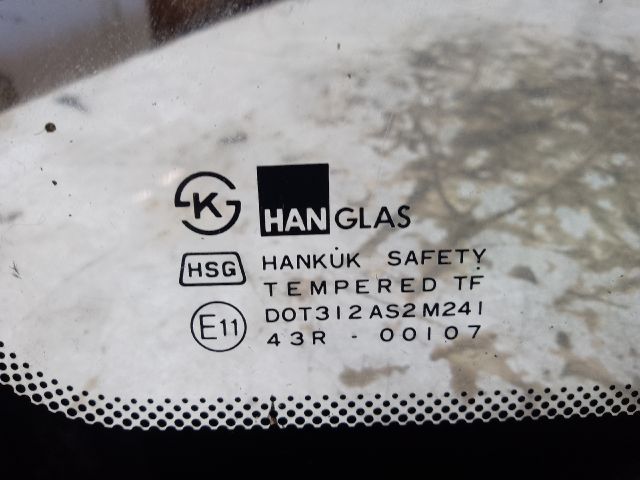 bontott SSANGYONG MUSSO Jobb C Oszlop Oldalablak Üveg