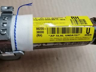 bontott SSANGYONG MUSSO Jobb első Függöny Légzsák