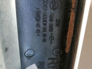 bontott SSANGYONG MUSSO Jobb Tetősín