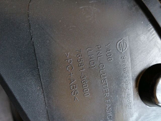 bontott SSANGYONG MUSSO Kilométeróra Keret