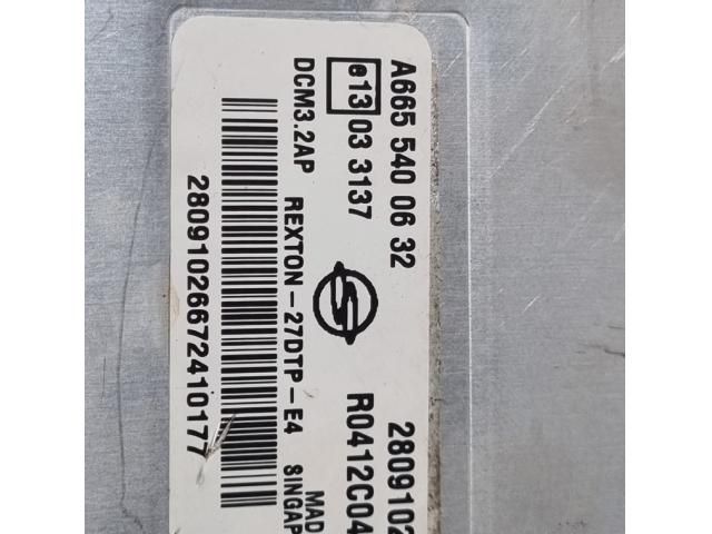 bontott SSANGYONG REXTON Motorvezérlő