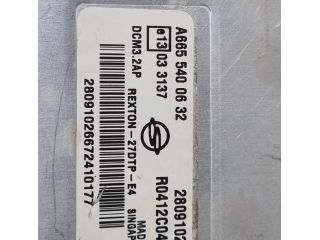 bontott SSANGYONG REXTON Motorvezérlő