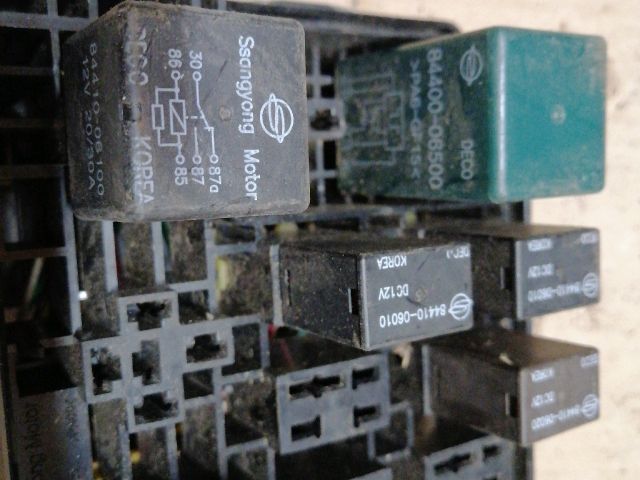 bontott SSANGYONG REXTON Biztosítéktábla Motortér