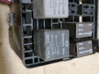 bontott SSANGYONG REXTON Biztosítéktábla Motortér