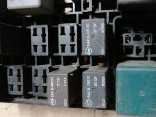 bontott SSANGYONG REXTON Biztosítéktábla Motortér