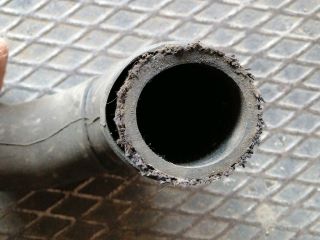 bontott SSANGYONG REXTON Turbócső