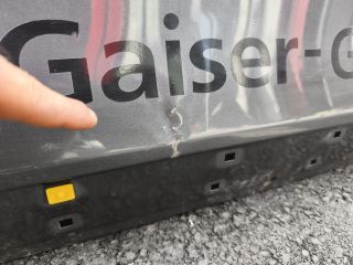 bontott SSANGYONG REXTON Bal első Ajtó (Üres lemez)