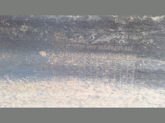 bontott SSANGYONG REXTON Bal első Dobbetét (Kerékjárati, Műanyag)