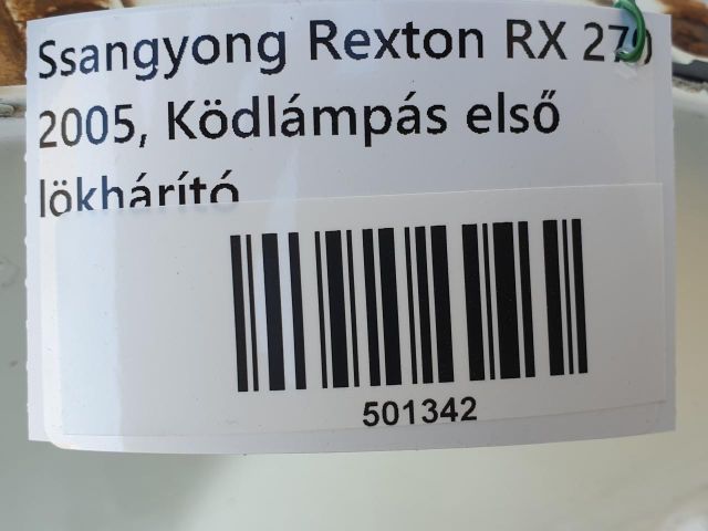 bontott SSANGYONG REXTON Első Lökhárító (Részeivel)