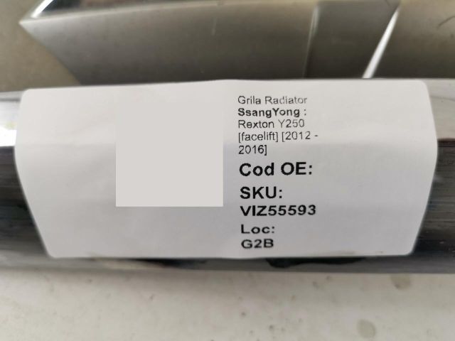 bontott SSANGYONG REXTON Hűtőrács
