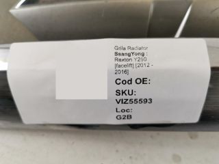 bontott SSANGYONG REXTON Hűtőrács