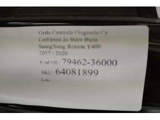 bontott SSANGYONG REXTON Hűtőrács