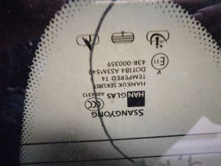 bontott SSANGYONG REXTON Jobb C Oszlop Oldalablak Üveg