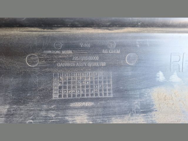 bontott SSANGYONG REXTON Jobb Küszöb