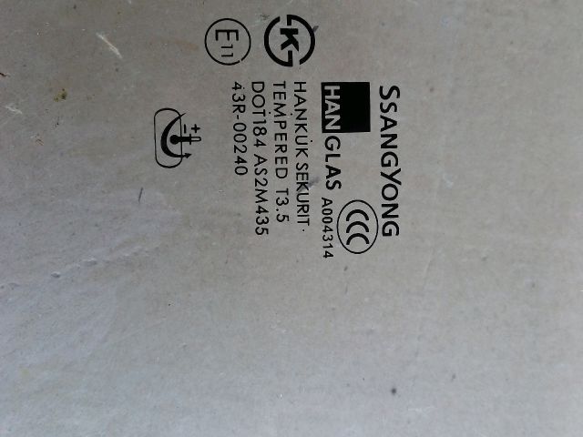 bontott SSANGYONG RODIUS Jobb első Ablak