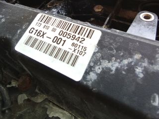 bontott SSANGYONG TIVOLI Motor (Fűzött blokk hengerfejjel)