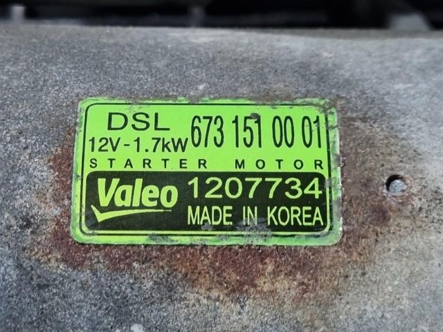 bontott SSANGYONG TIVOLI Önindító