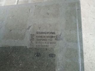 bontott SSANGYONG TIVOLI Bal hátsó Ablak