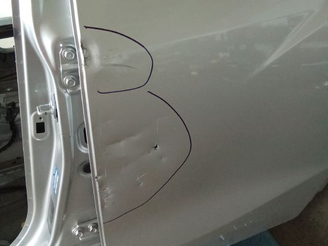 bontott SSANGYONG TIVOLI Bal hátsó Ajtó (Üres lemez)