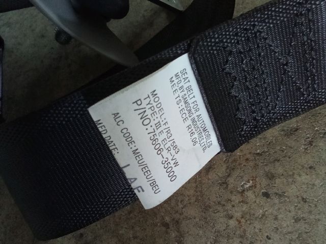 bontott SSANGYONG TIVOLI Bal hátsó Biztonsági Öv