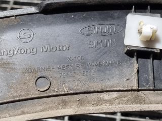 bontott SSANGYONG TIVOLI Bal hátsó Sárvédő Díszléc