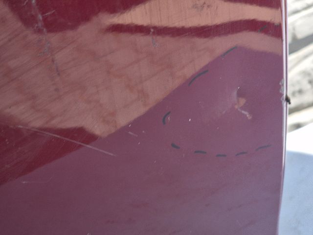 bontott SSANGYONG TIVOLI Jobb hátsó Ajtó (Üres lemez)