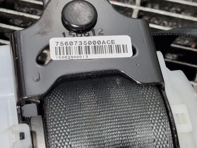 bontott SSANGYONG TIVOLI Jobb hátsó Biztonsági Öv