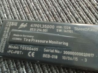 bontott SSANGYONG TIVOLI TPMS Elektronika