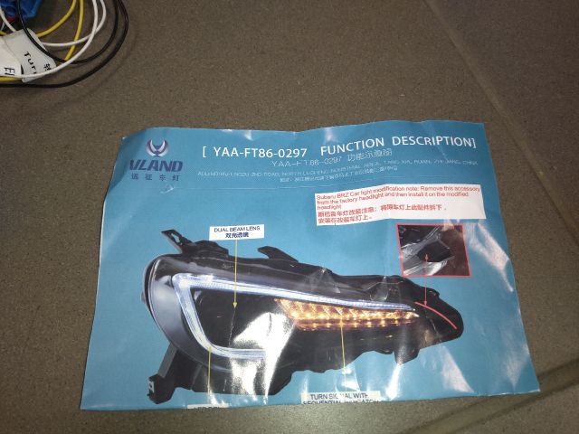 bontott SUBARU BRZ Fényszóró Pár