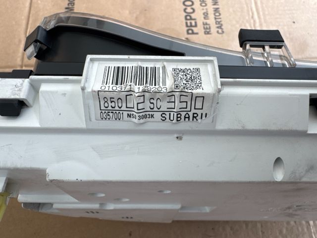 bontott SUBARU FORESTER Kilométeróra