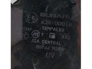 bontott SUBARU FORESTER Bal első Ablak