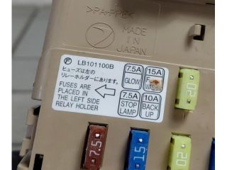 bontott SUBARU FORESTER Biztosítéktábla Utastér