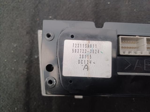 bontott SUBARU FORESTER Fűtéskapcsoló