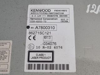 bontott SUBARU FORESTER Navigációs Fejegység