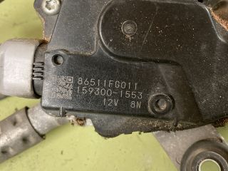 bontott SUBARU IMPREZA Első Ablaktörlő Szerkezet Motorral