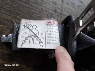 bontott SUBARU IMPREZA Hátsó középső Biztonsági Öv