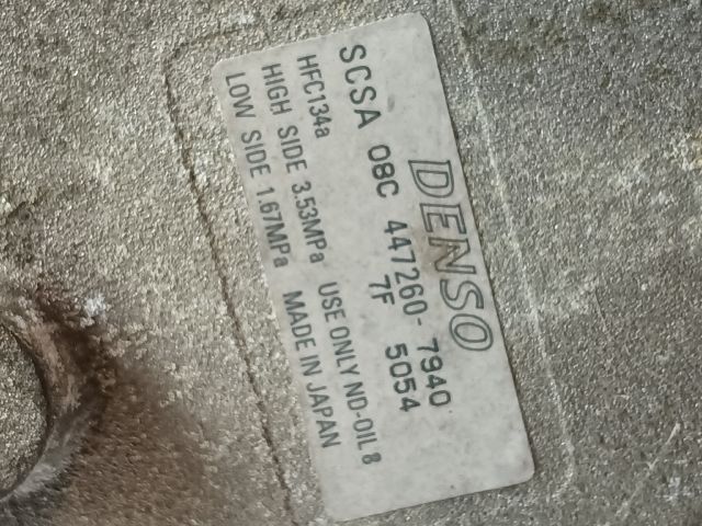 bontott SUBARU LEGACY Klímakompresszor