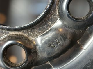 bontott SUBARU LEGACY Acélfelni Gumival (1 db)